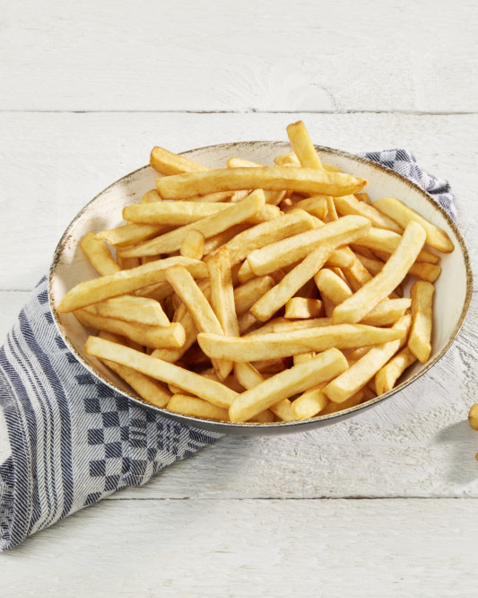 Straight cut fries