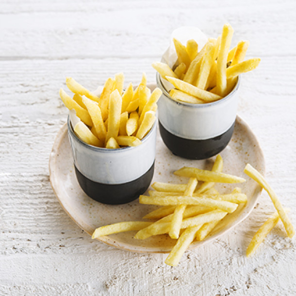 Crispy oven thin cut fries