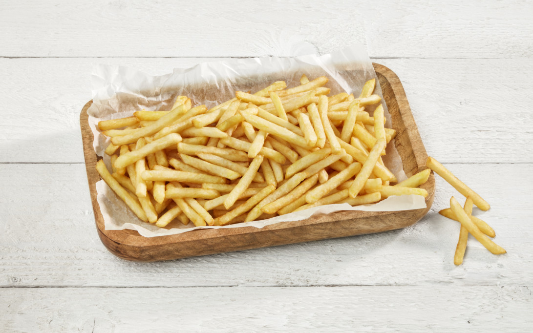 Crispy oven thin cut fries