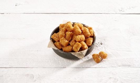 mini hash browns with chili